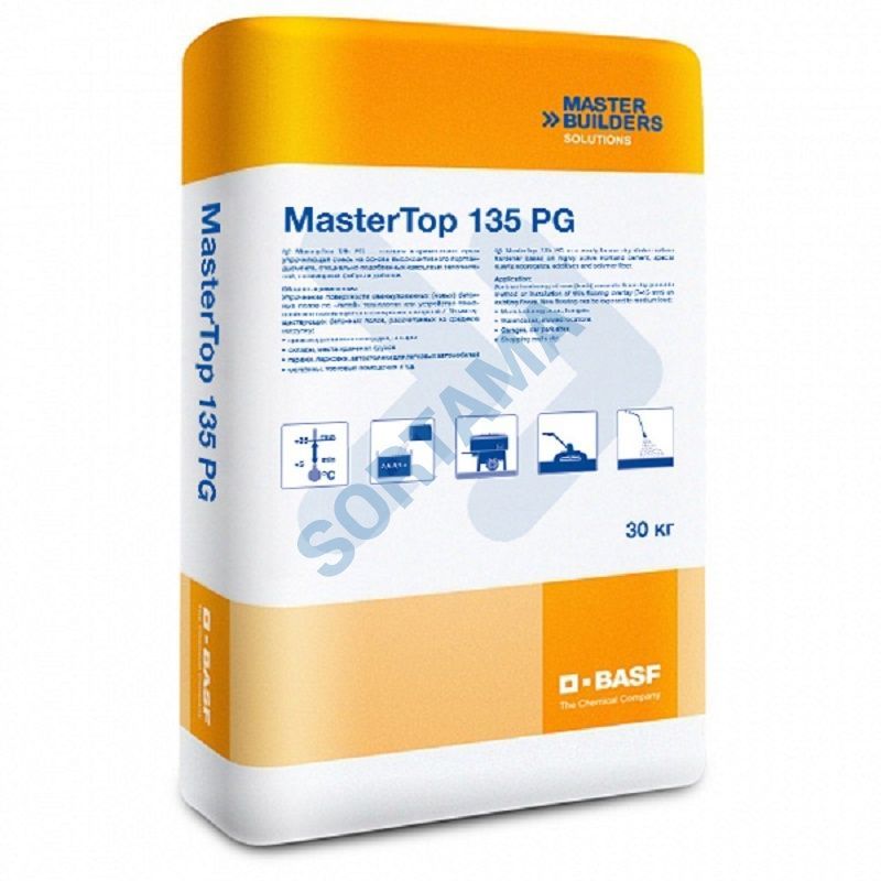 MasterTop 135 PG. Упрочнитель бетонной поверхности